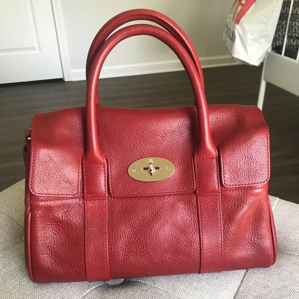 Mulberry Bayswater Oxblood Bag